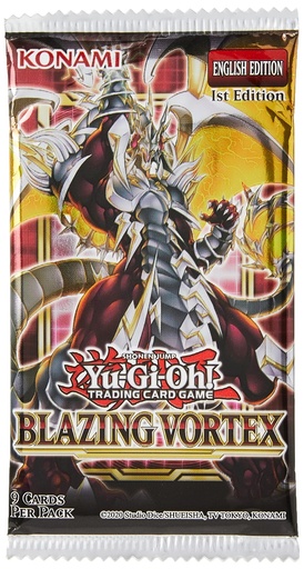 [083717851974] Yu-Gi-Oh Blazing Vortex Booster Pack