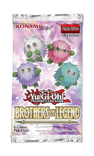 [083717855163] Yu-Gi-Oh Brothers of Legend Booster Pack