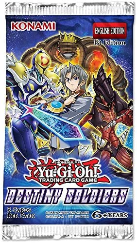 [083717830122] Yu-Gi-Oh Destiny Soldiers Booster Pack