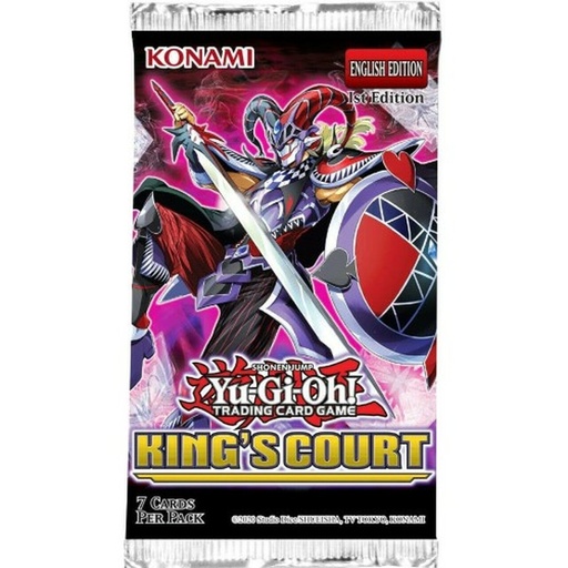 [083717853282] Yu-Gi-Oh King's Court Booster Pack