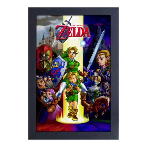 [PAE00601F] Zelda - Ocarina Framed Print
