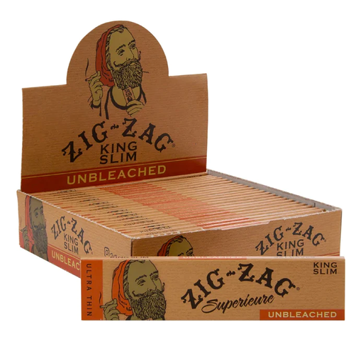 Zig Zag Unbleached King Size Slim Papers