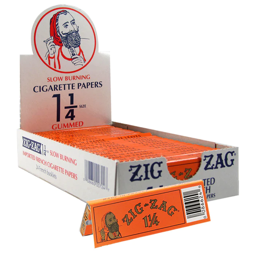 [00866246] Zig Zag Orange 1 1/4 Papers