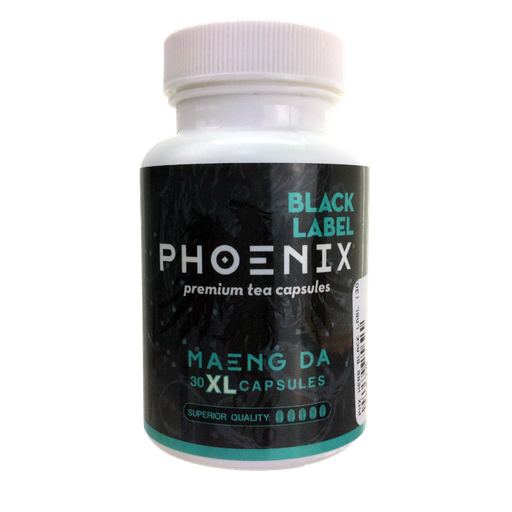 [720260662465] Phoenix Herb 30XL Capsules Black Label Maeng Da