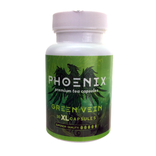 [PHOENIX-30XL-GV] Phoenix Herb 30XL Capsules Green Vein
