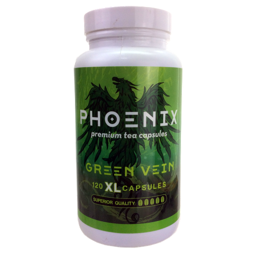[PHOENIX-120XL-GV] Phoenix Herb 120XL Capsules Green Vein