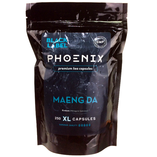 [PHOENIX-250XL-BL-MD] Phoenix Herb 250XL Capsules Black Label Maeng Da