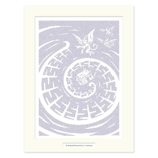 The Wonderful Wizard of Oz Matted Print