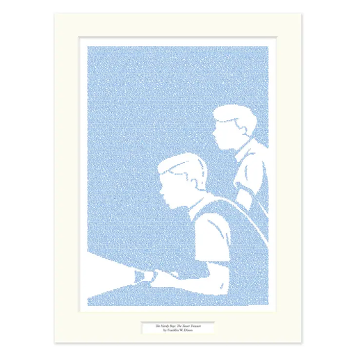 The Hardy Boys: The Tower Treasure Matted Print