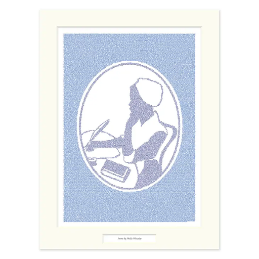 Poems by Phillis Wheatley Matted Print