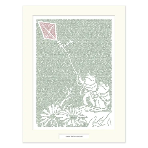 Frog and Toad Matted Print