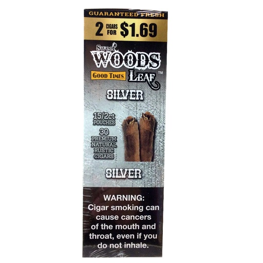 Good Times Sweet Woods Leaf 2 Cigars $1.69
