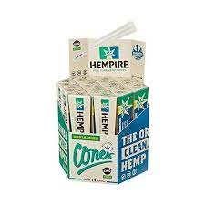 HEMPIRE 100% Pure Organic Hemp Cones King Size 3 Pack