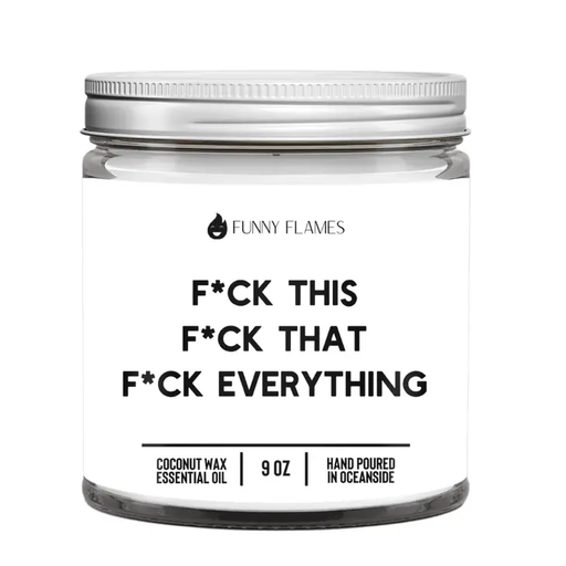 [FCD-215] F*ck This, F*ck That, F*uck Everything  Funny Flames Candle