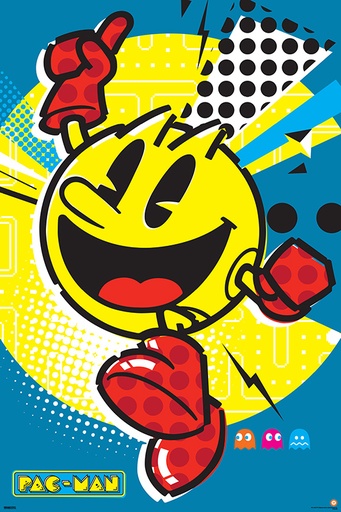 [54727BB] Pacman Pop Jump 24x36 Poster