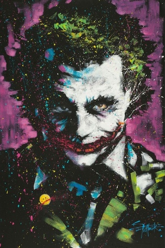 [51687] Heath Ledger Joker Poster