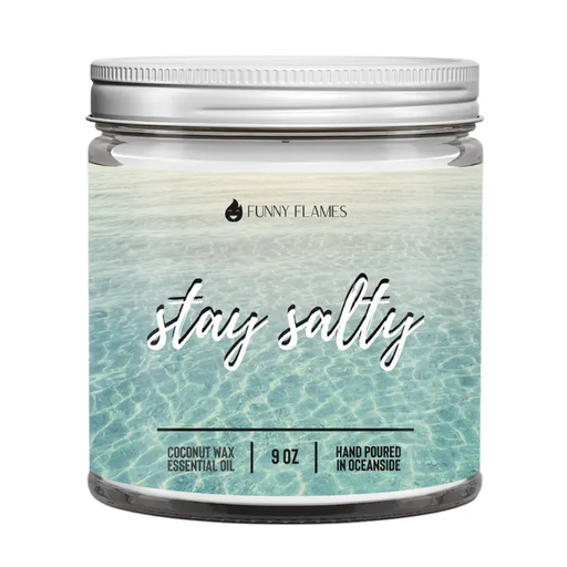 [FCD-320] Stay Salty Funny Flames Candle