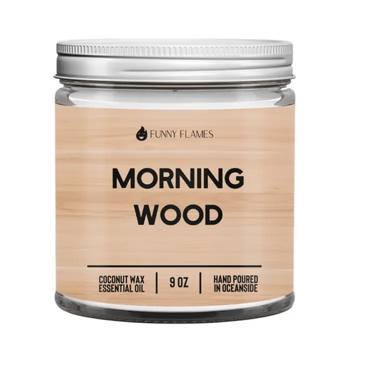 [FCD-243] Morning Wood Funny Flames Candle