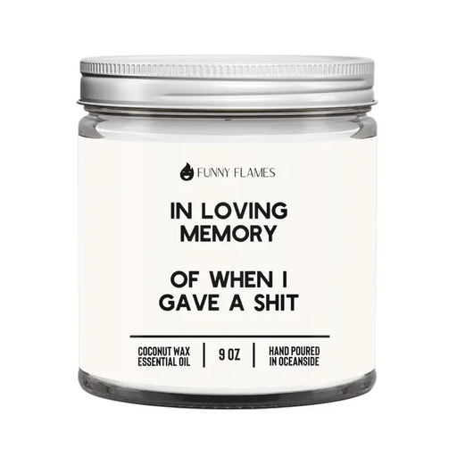 [FCD-244] In Loving Memory Funny Flames Candle