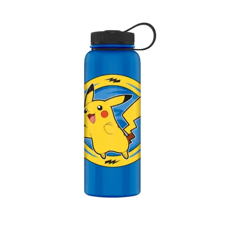 [PK1634S1] Pokemon 42oz Stainless Steel Water Bottle