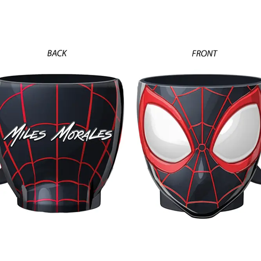 [MU16033D] Spiderman Miles Morales Sculpted Mug