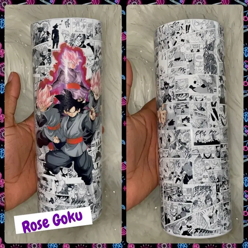 [04000082] Rose Goku Dragon Ball Z 20oz Tumbler