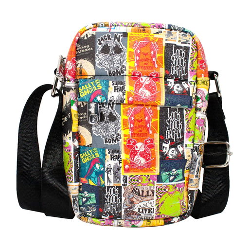 [WWMN-01-DYBHS] The Nightmare Before Christmas SUMMER FEAR FEST Advertisement Poster Collage Cross Body Bag