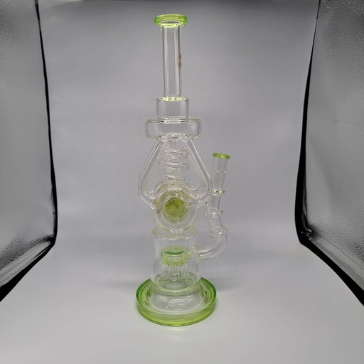 [50004] On Point Glass Tree Perc Coil Perc Recycler 15 inch