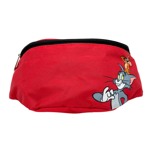 [190882916350] Tom and Jerry Smiling Pose Red - Fanny Pack