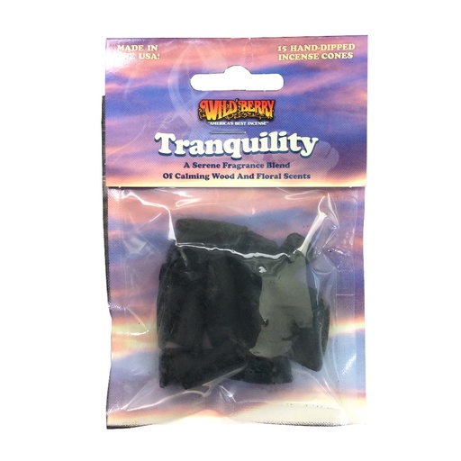 Wild Berry Incense Cones 15ct - Tranquility