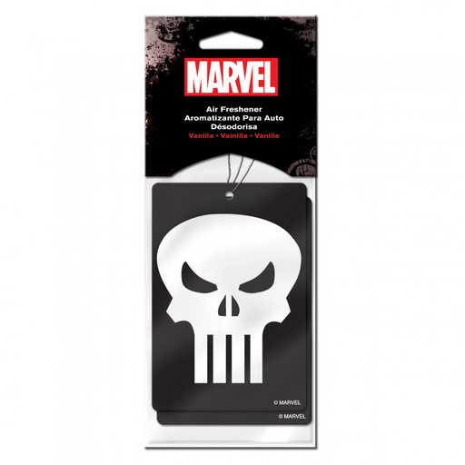 [081134154937] Marvel Air Freshener - Punisher Skull - Vanilla
