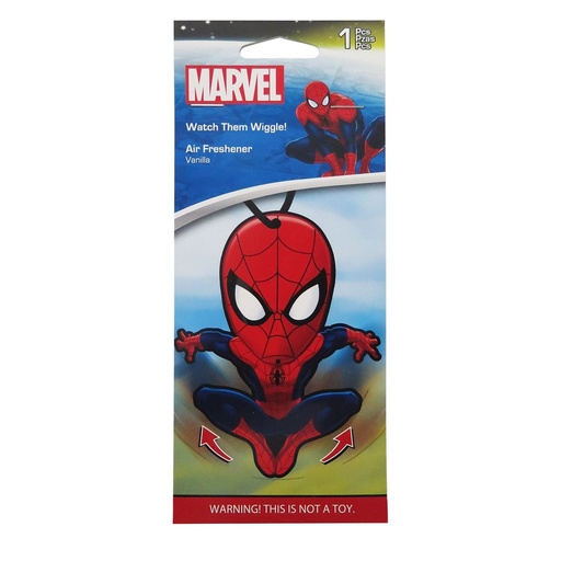 [081134154210] Marvel Air Freshener - Spiderman - Vanilla