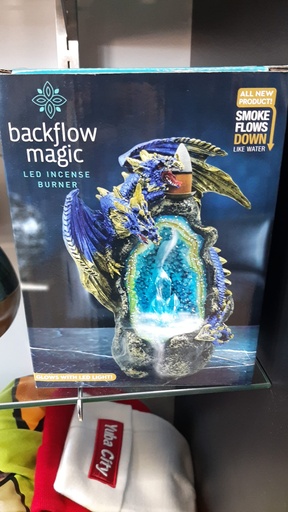 Backflow Magic LED Incense Burner Dragon