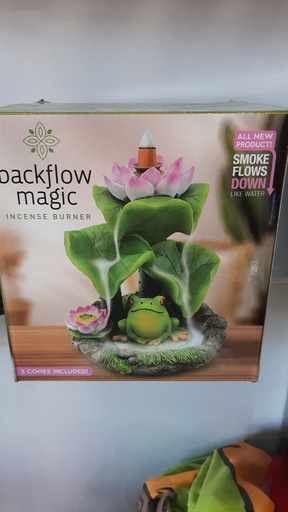 Backflow Magic Incense Burner Frog