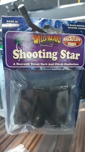 Wild Berry Incense Cones 6 CT - Shooting Star