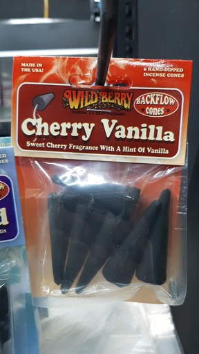 Wild Berry Incense Cones 6 CT - Cherry Vanilla
