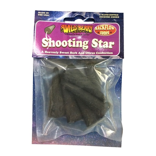 Wild Berry Incense Cones 15ct - Shooting Star