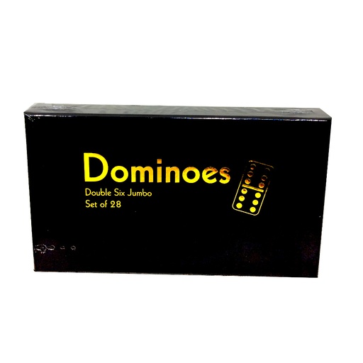 Dominoes Double Six Jumbo Set of 28
