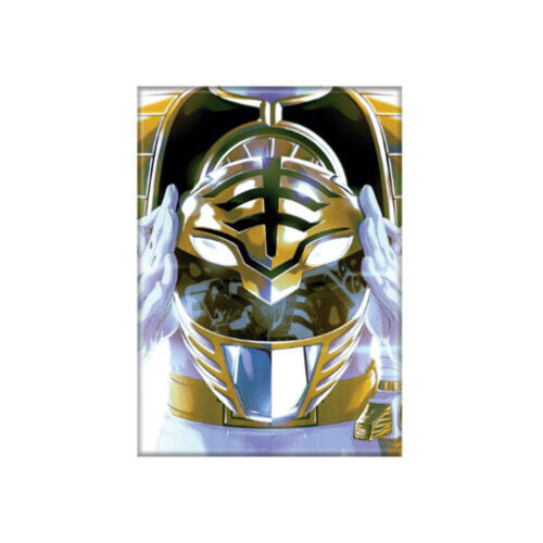 [01191196] Power Rangers White Ranger Magnet