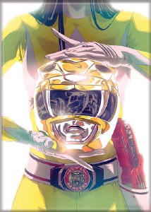 [01191189] Power Rangers Yellow Ranger Magnet