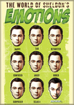 [01191288] Big Bang Theory Sheldon’s Emotions Magnet
