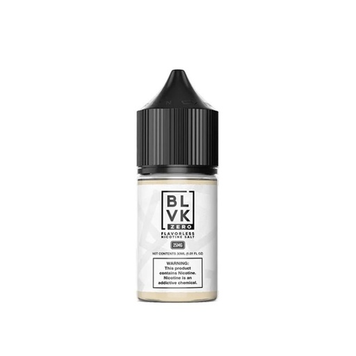 BLVK Zero Flavorless Nicotine Salt 30ml