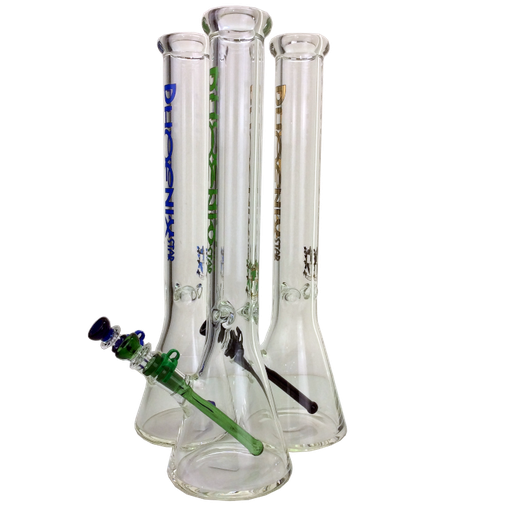 [42248] White Joint Rainbow Stem with a Cloud Perc 7.5in Water Pipe