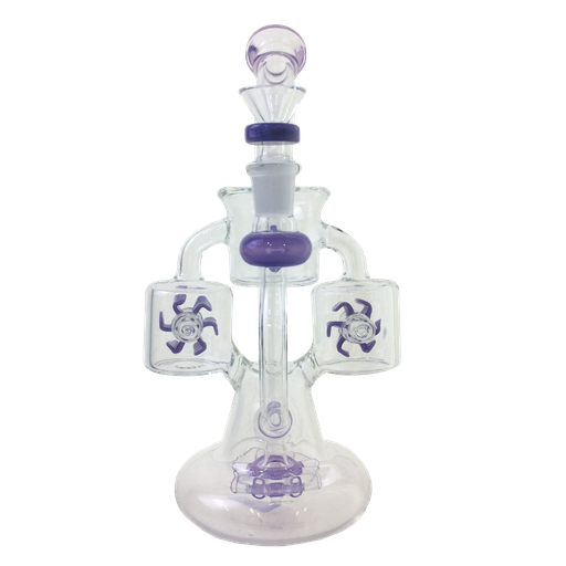 Double Fan Recycler With Piped Perc 10in
