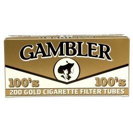 Gambler Tubes Gold 100s 200ct