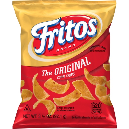 [28400355278] Fritos The Original Corn Chips 3 1/4oz