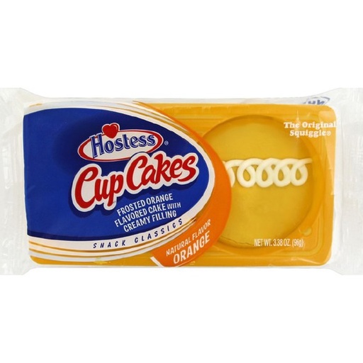 [888109010072] Hostess Orange Cupcakes 96g