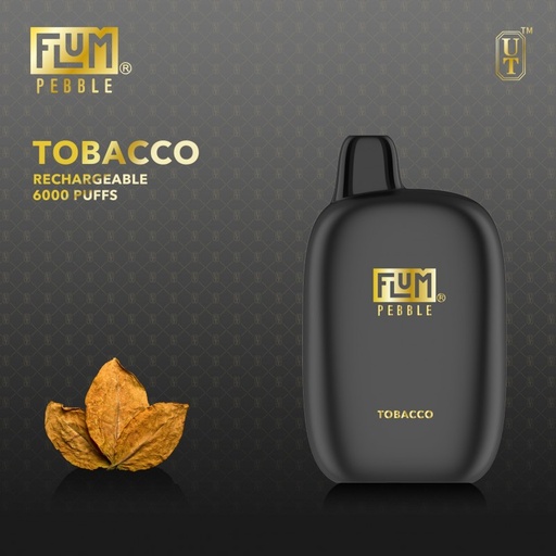 [810105773767] Flum Pebble 6000 Tobacco 5%