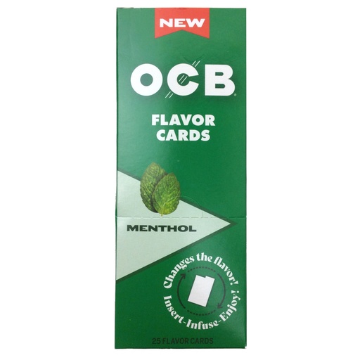 OCB Flavor Cards Menthol