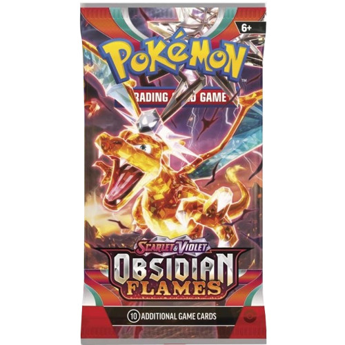 [820650853746] Pokemon Scarlet & Violet Obsidian Flames Booster